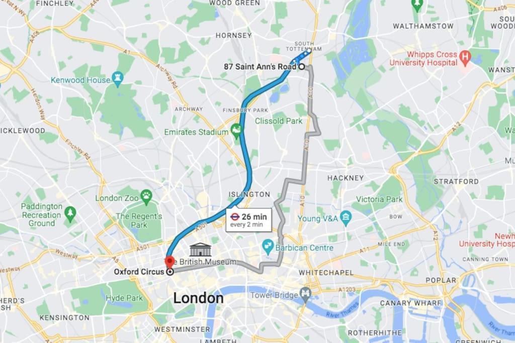 Parkside Stay North London - Victoria Line ภายนอก รูปภาพ